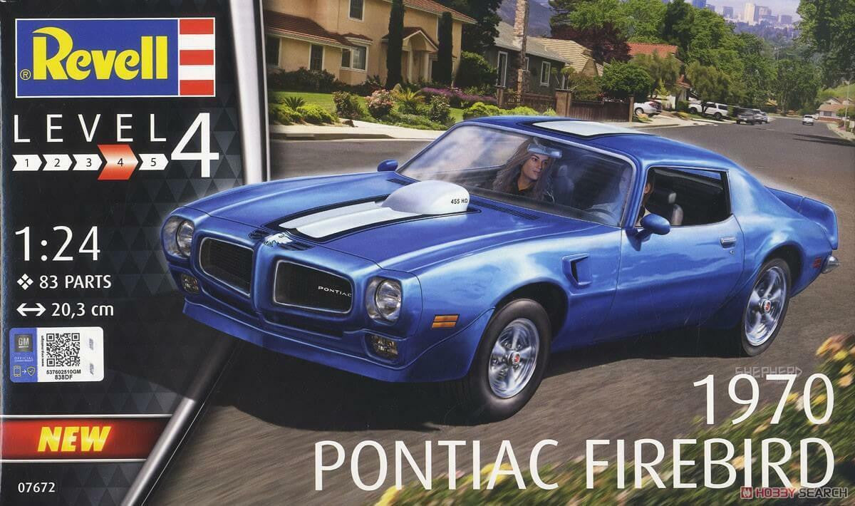 Revell of Germany 1/24 1970 Pontiac Firebird 7672
